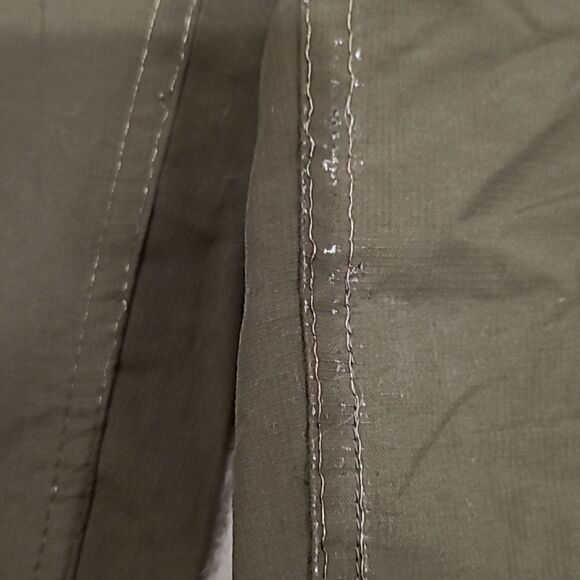 The north face womens army green nylon Bermuda shorts size 0 - Picture 6 of 10